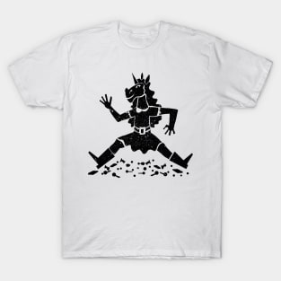 Halloween Candy Unicorn Girl T-Shirt